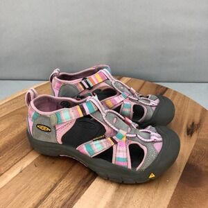 Keen Venice H2 Waterproof Sandals Girls 2 Pink Multicolor Outdoor Hiking Trail